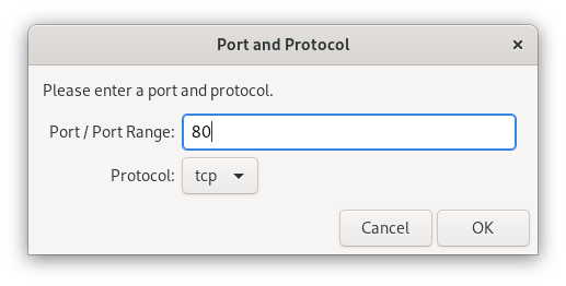 How to Open Port on Fedora 33 Guide - Port Number