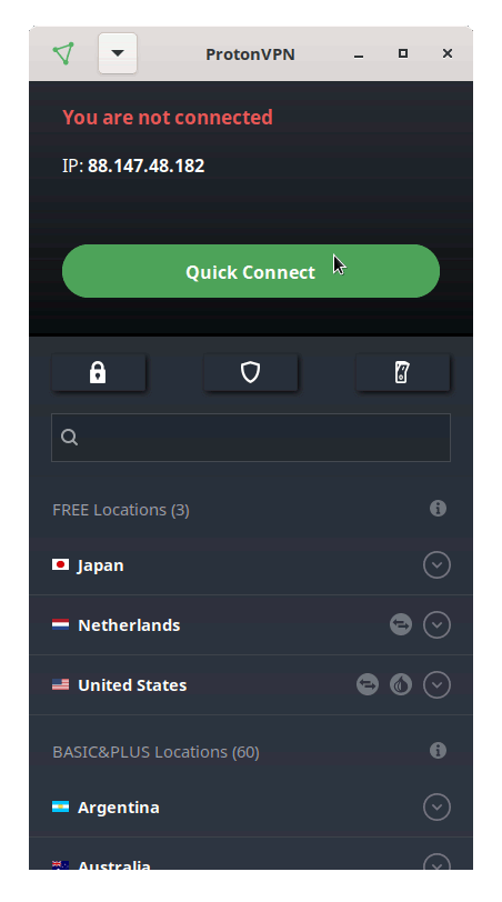 How to Install ProtonVPN in Debian Buster 10 - Quick Connect