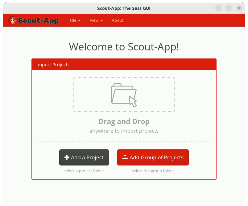 How to Install Scout App in Debian - UI