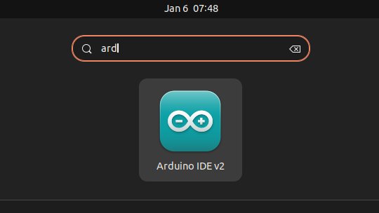 Step-by-step Arduino IDE Ubuntu 22.10 Installation Guide - Launcher
