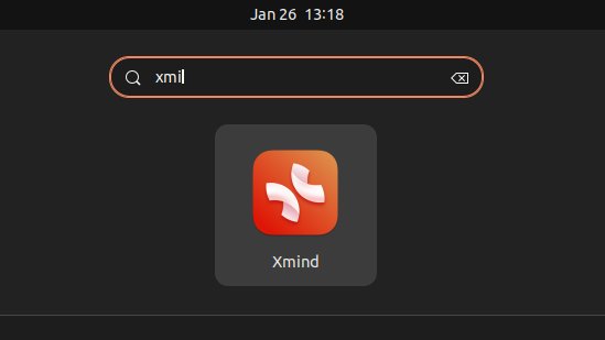 How to Install XMind on Ubuntu - Launcher