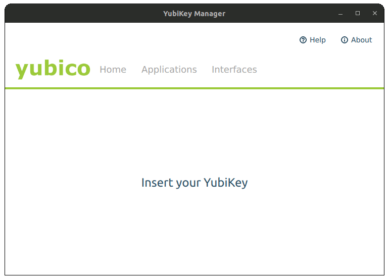 How to Install YubiKey Manager in Fedora - UI