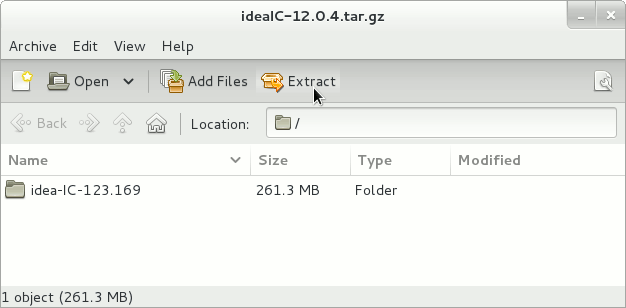 Install IntelliJ IDEA 2023 on Fedora 19 32/64-bit GNOME Linux - GNOME3 IntelliJ IDEA tar.gz Archive Extraction