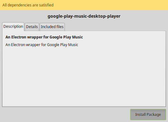 How to Quick Start with Google Execute Music on Mint 18.x LTS - installling
