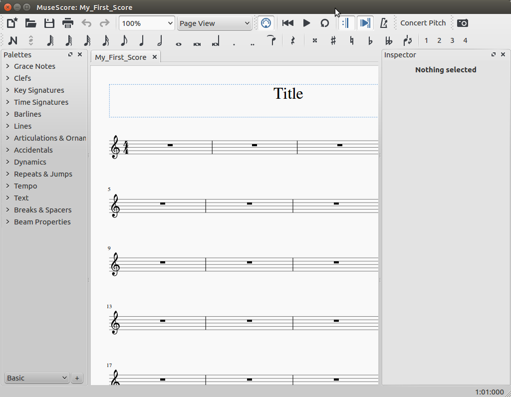 Installing MuseScore for Linux Mint - GUI