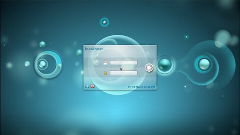 VMware Fusion 4/5 Install FreeeBSD 9.X KDE Desktop - KDE 4 Login Screen