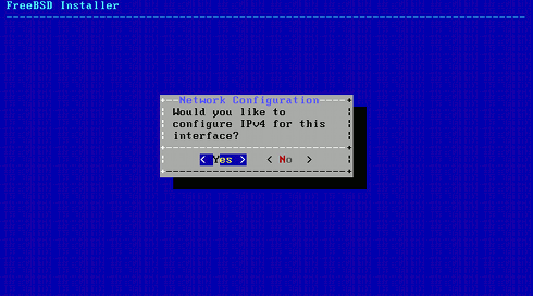 Install FreeBSD 9 KDE 4 Set IPv4 On