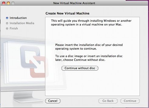 Install FreeBSD 9 KDE 4 VMware Fusion 4 Create New Virtual Machine