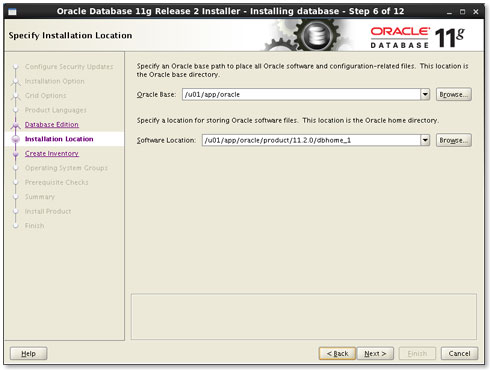 Getting-Started with Oracle 11g Database on Lubuntu 14.04 Trusty LTS 64-bit - Linux Oracle 11g R2 Installation Step 6