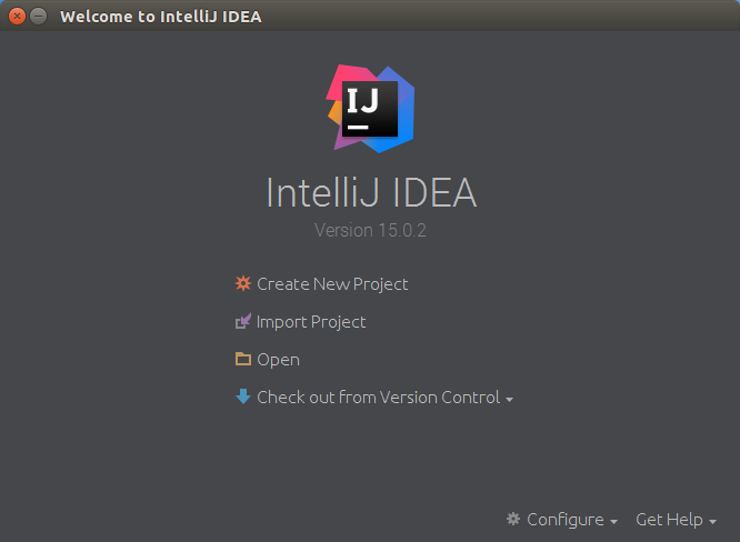 How to Install IntelliJ IDEA on Peppermint Linux - IntelliJ IDEA GUI
