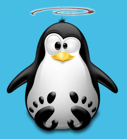 Linux-Gnome Debian Crazy Penguin