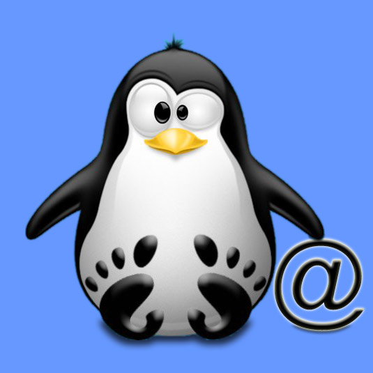 Linux GNOME Penguin eMail