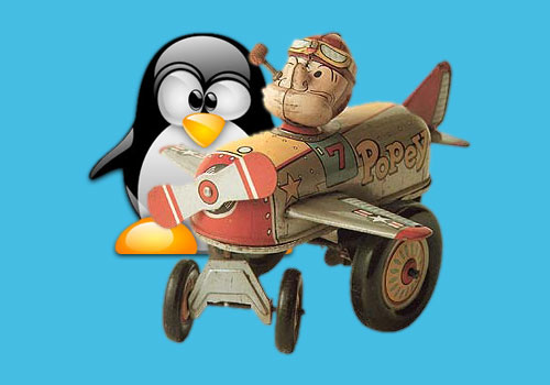 Linux Penguin Popey