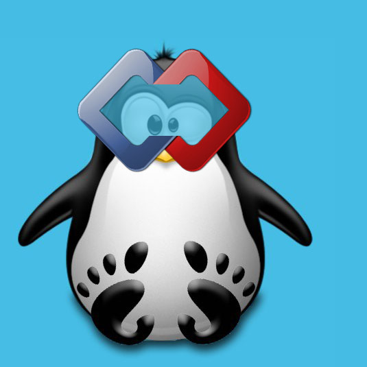 VMware GNOME Penguin
