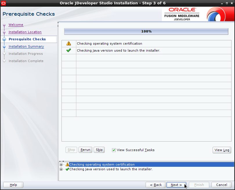 How to Install JDeveloper 12c Fedora 25 - 5