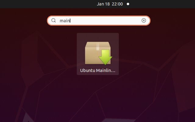 Mainline Ubuntu 20.10 Installation Guide - Launcher