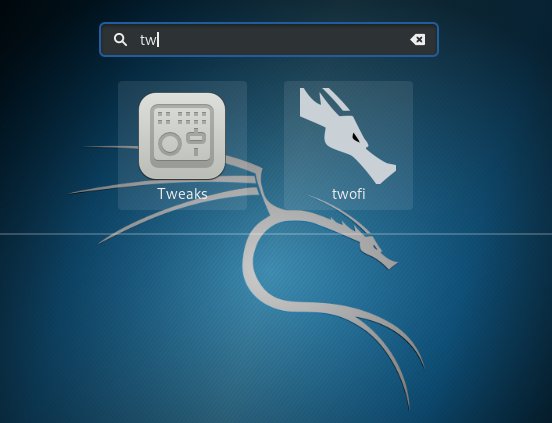 How to Install GNOME Tweaks on Kali - Launching