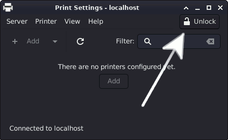 How to Add Printer in Kali Linux Xfce Desktop - Unlock
