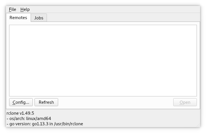 How to Install Rclone Browser in Fedora 38 - UI