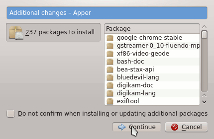 Chrome Installation openSUSE KDE4 - 2