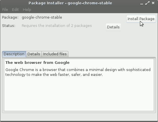 Ubuntu Installing Chrome