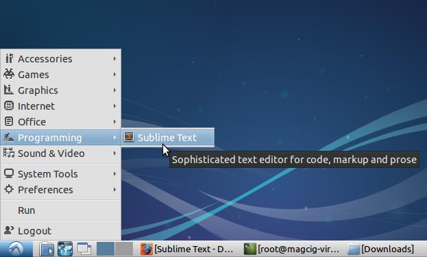 How to Install Sublime Text 4 on Lubuntu 18.04 Bionic - Launcher