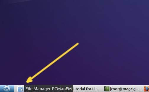 Lubuntu File Manager - PCManFM