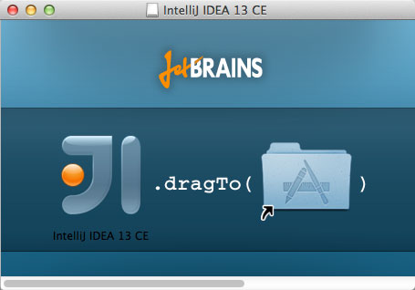 Install IntelliJ IDEA 2023 on macOS - Drag and Drop