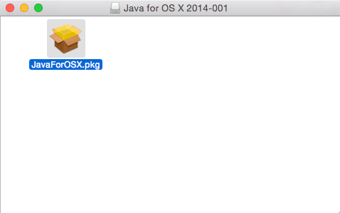 Installing Apple Java 6 for macOS 10.10 Yosemite - run package