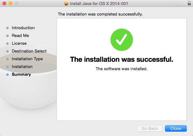 Installing Apple Java 6 for macOS 10.10 Yosemite - success