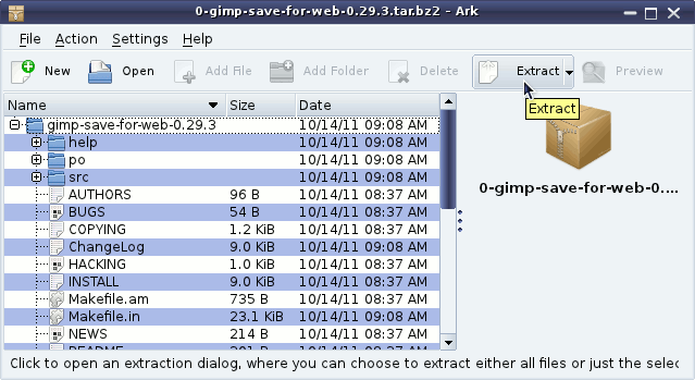 Mageia Kde Extract Archive