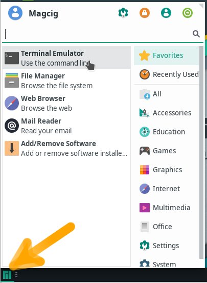 How to Install Brother Printer Driver on Manjaro - Open Terminal