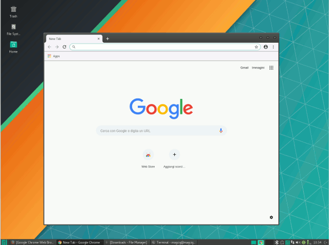 How to Install Google-Chrome in Antergos - UI