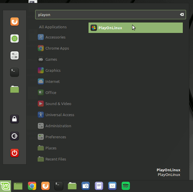 How to Install PlayOnLinux on Linux Mint 20 Easy Guide - Launching