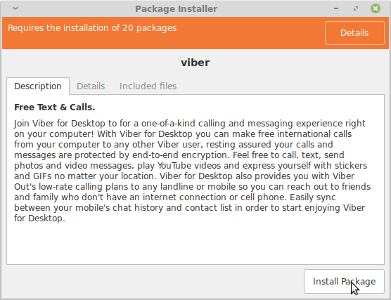 How to Install Viber on Linux Mint 19.3 Tricia Easy Guide - Confirm