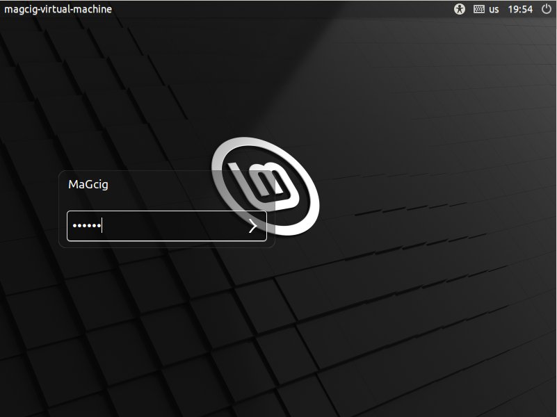 Install Linux Mint 20.x Mate on VMware Fusion - Login
