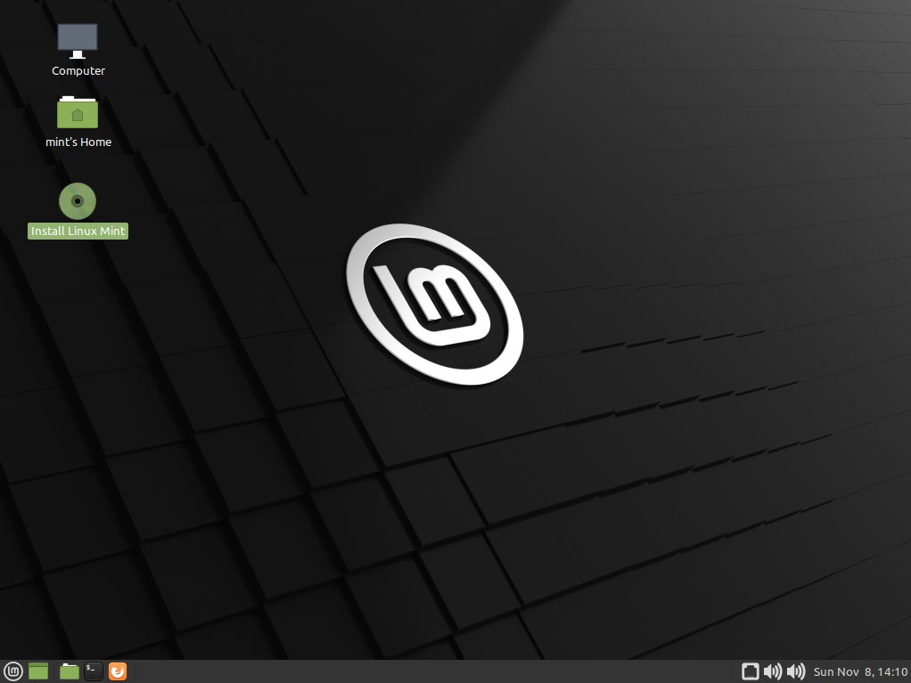 Install Linux Mint 20.x Mate on VMware Workstation - Desktop