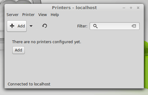 How to Install Canon PIXMA Driver on Linux Mint 18.1 Serena - Add Printer