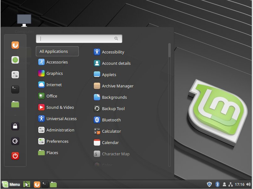 Install Linux Mint 19.x Cinnamon on VMware Fusion - Desktop