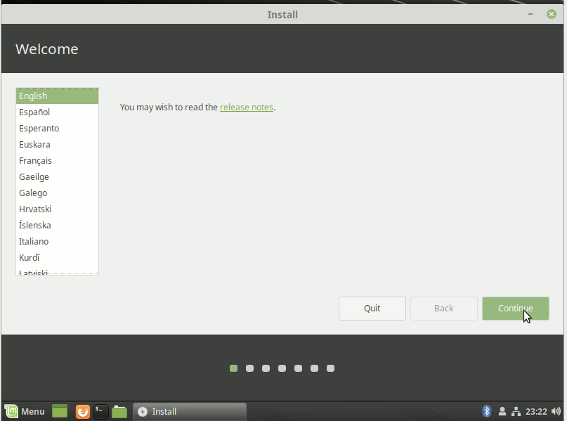 Install Linux Mint 19.x Cinnamon on Parallels - Preparing Installation to Hard Drive