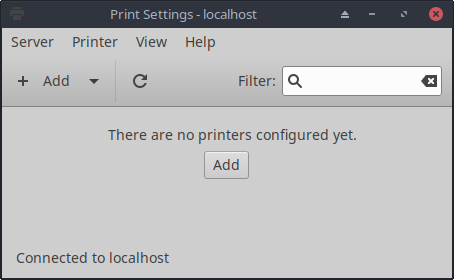MX Linux 19 Add Printer Guide - Add New Printer