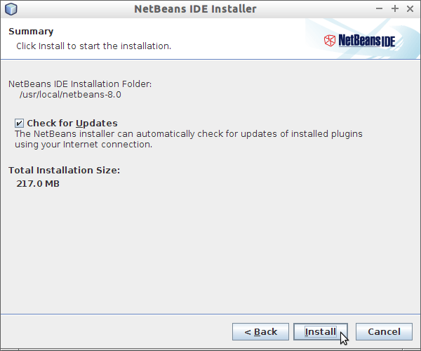 Getting-Started with Netbeans 8.x IDE C/C++ on Ubuntu 16.04 Xenial - Start Installation