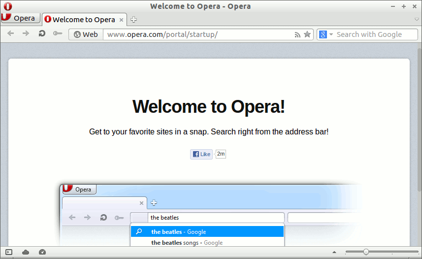 How to Install Opera Web Browser on Red Hat Linux 8 - Welcome To Opera Web Browser