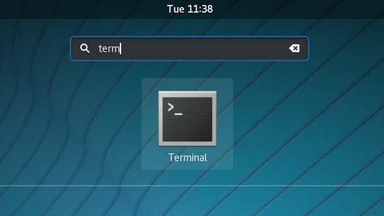Oracle Linux 8 Flatpak Install - Open Terminal