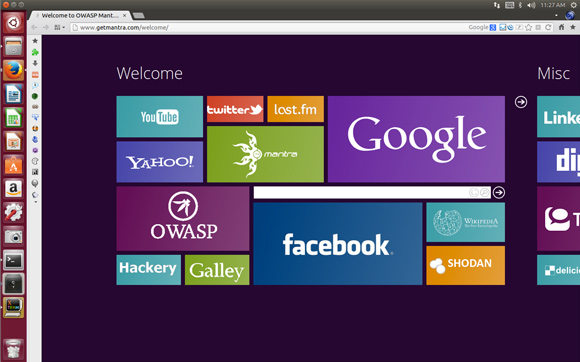 How to Quick Start OWASP Mantra Ubuntu 18.04 - OWASP Mantra Browser