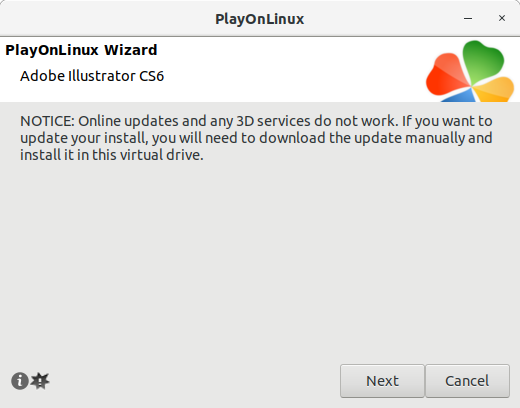 How to Install Adobe Illustrator CS6 in Ubuntu 20.04 Focal LTS - 9 Adobe Illustrator CS6 Installer