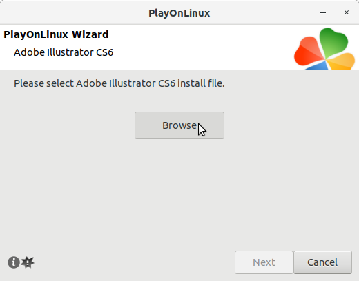 How to Install Adobe Illustrator CS6 in Linux Mint 20.x Ulyana/Ulyssa/Uma/Una LTS - 2