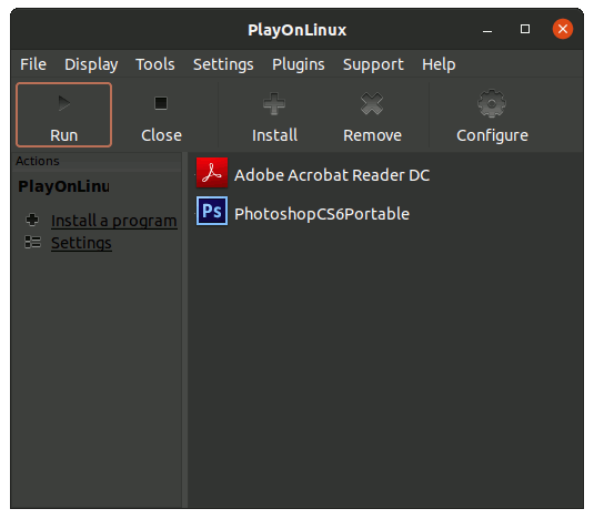 Step-by-step Adobe Acrobat Reader DC antiX Linux Installation - Launching