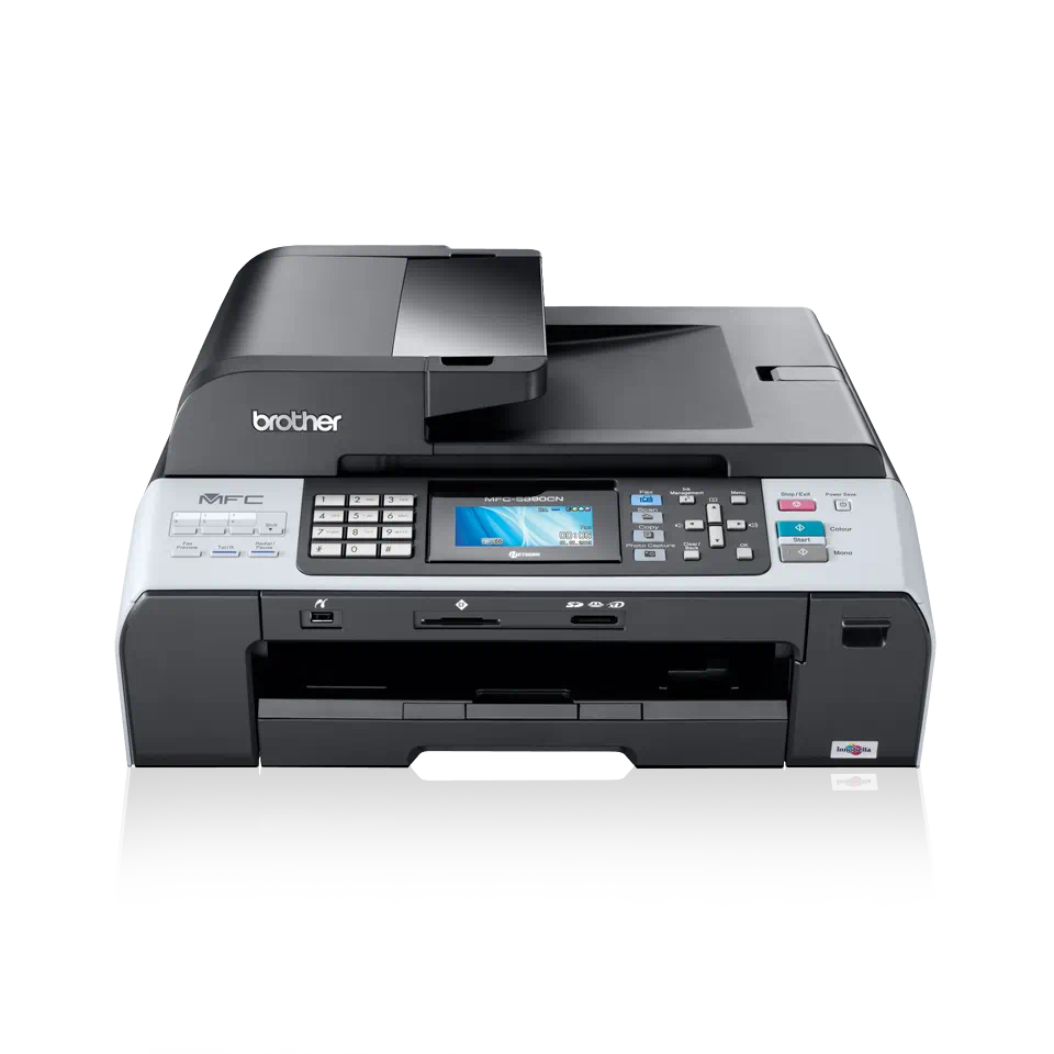 Printer Brother MFC-5890CN Driver Ubuntu How to Download and Install - Featured