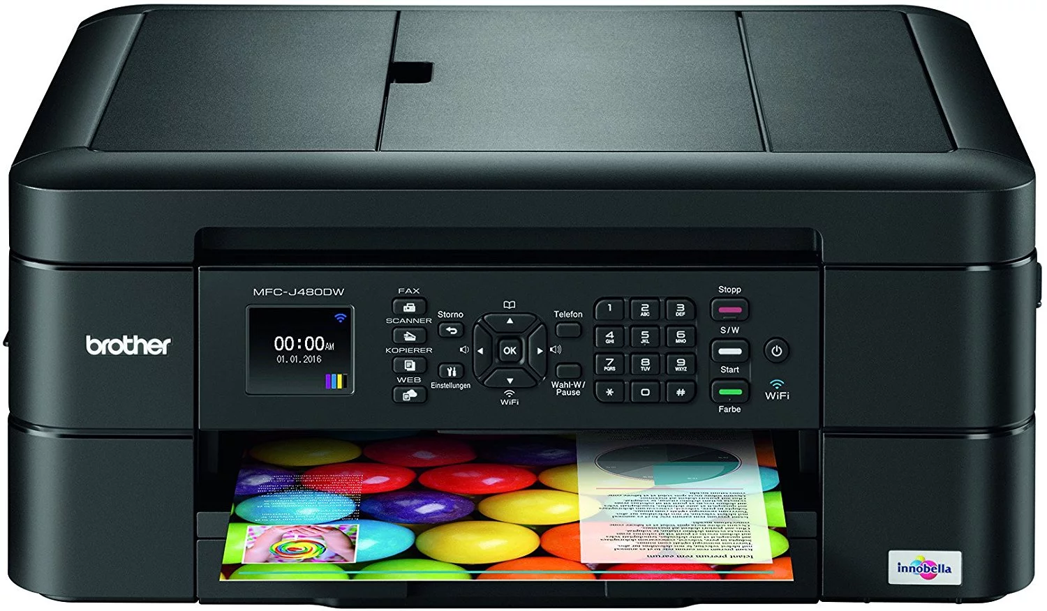 Installing Brother MFC-J480DW/MFC-J485DW Printer - Featured